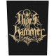 Нашивка Thor's Hammer Logo Brown на спину
