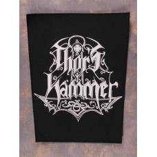 Нашивка Thor's Hammer Logo White на спину