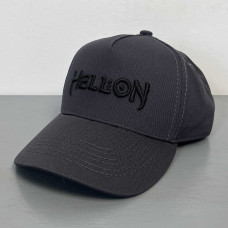 Бейсболка HELL:ON Black Logo сіра