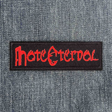 Нашивка Hate Eternal Red Logo вишита