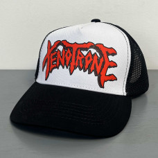 Бейсболка-тракер Xenotrone Red Logo біло-чорна