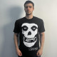 Футболка Misfits Skull (Gildan) чорна