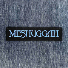 Нашивка Meshuggah Blue Logo вишита