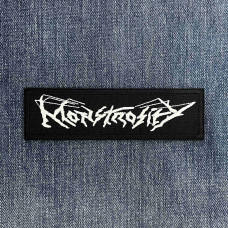Нашивка Monstrosity White Logo вишита