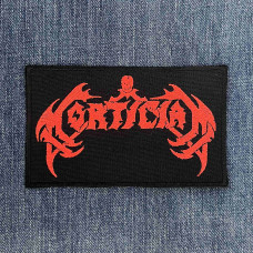 Нашивка Mortician Red Logo вишита