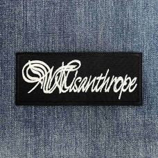 Нашивка Misanthrope White Logo вишита