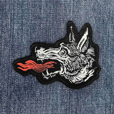 Нашивка Neurosis Wolf Head вишита фігурна