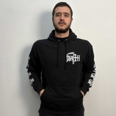 Худі Death Logo White (AWDis) чорне
