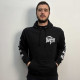 Худі Death Logo White (AWDis) чорне