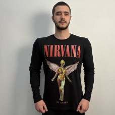 Лонгслів Nirvana - In Utero (B&C) чорний
