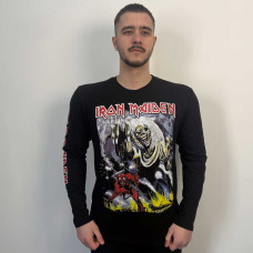Лонгслів Iron Maiden - The Number Of The Beast (B&C) чорний