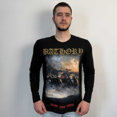 Лонгслів Bathory - Blood Fire Death (B&C) чорний