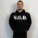 Худі S.O.D. - Speak English Or Die (AWDis) чорне