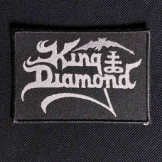 Нашивка King Diamond White Logo вишита