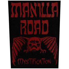 Нашивка Manilla Road - Mystification Red на спину