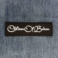 Нашивка Children Of Bodom White Logo вишита