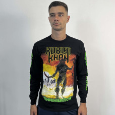 Лонгслів Kublai Khan - Annihilation (Gildan) чорний