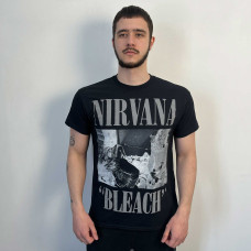 Футболка Nirvana - Bleach (Gildan) чорна