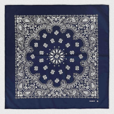 Бандана Коловорот Paisley синя