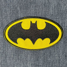 Нашивка Batman вишита овал