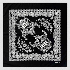 Бандана Коловорот Skull Mask And Paisley чорна