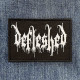 Нашивка Defleshed White Logo вишита на липучці
