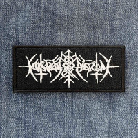 Нашивка Nokturnal Mortum - Logo 2021 Molfa вишита на липучці