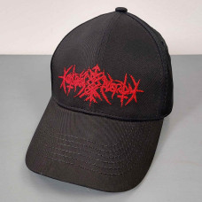 Бейсболка Nokturnal Mortum - До лунарної поезії (To Lunar Poetry) Red Logo