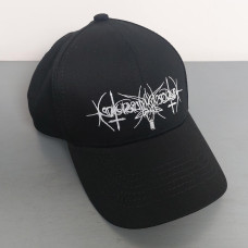 Бейсболка Nokturnal Mortum - Goat Horns White Logo