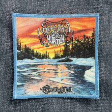Нашивка Nokturnal Mortum - Twilightfall (2015) друкована блакитна кайма