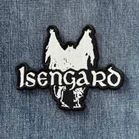 Нашивка Isengard White Logo вишита фігурна