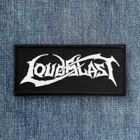 Нашивка Loudblast White Logo вишита