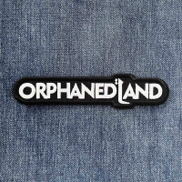 Нашивка Orphaned Land White Logo вишита фігурна