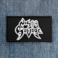 Нашивка Nasty Savage White Logo вишита