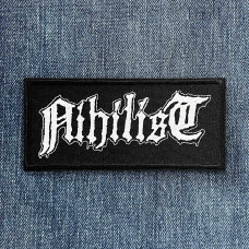 Нашивка Nihilist White Logo вишита
