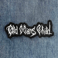 Нашивка Old Man's Child White Logo вишита фігурна