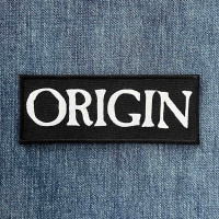 Нашивка Origin White Logo вишита