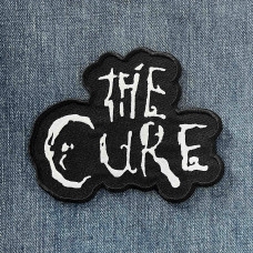Нашивка The Cure Logo чорна вишита фігурна