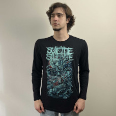 Лонгслів Suicide Silence - Grim Reaper (B&C) чорний