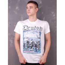 Футболка Drudkh - Night (B&C) біла