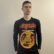 Лонгслів Anthrax - State Of Euphoria (B&C) чорний