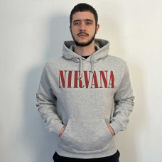 Худі Nirvana - In Utero (B&C) світло-сіре меланж