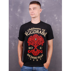 Футболка Ragnard Rock Fest - Children Of Yggdrasil чорна