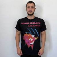 Футболка Black Sabbath - Paranoid (Gildan) чорна