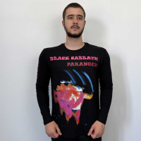 Лонгслів Black Sabbath - Paranoid (B&C) чорний