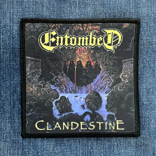Нашивка Entombed - Clandestine друкована