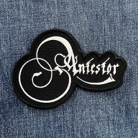 Нашивка Antestor White Logo вишита фігурна