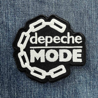Нашивка Depeche Mode Chain Logo вишита фігурна