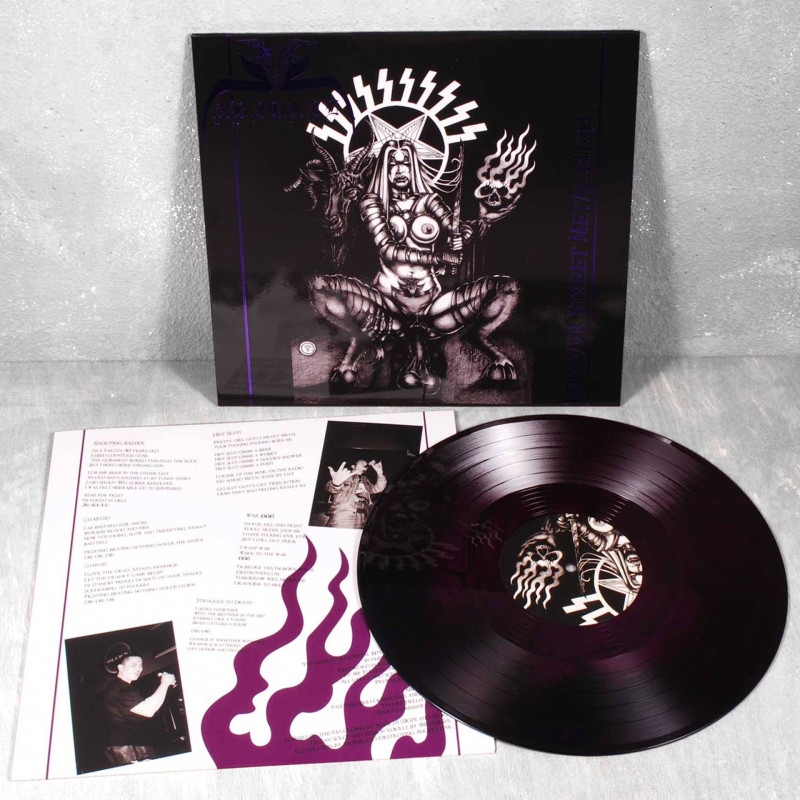 Abigail - Forever Street Metal Bitch LP (Neon Purple Galaxy Vinyl)