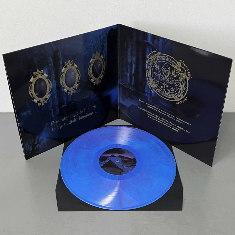 Abigor - Nachthymnen (From The Twilight Kingdom) LP (Gatefold Cyan/Purple Galaxy Vinyl)